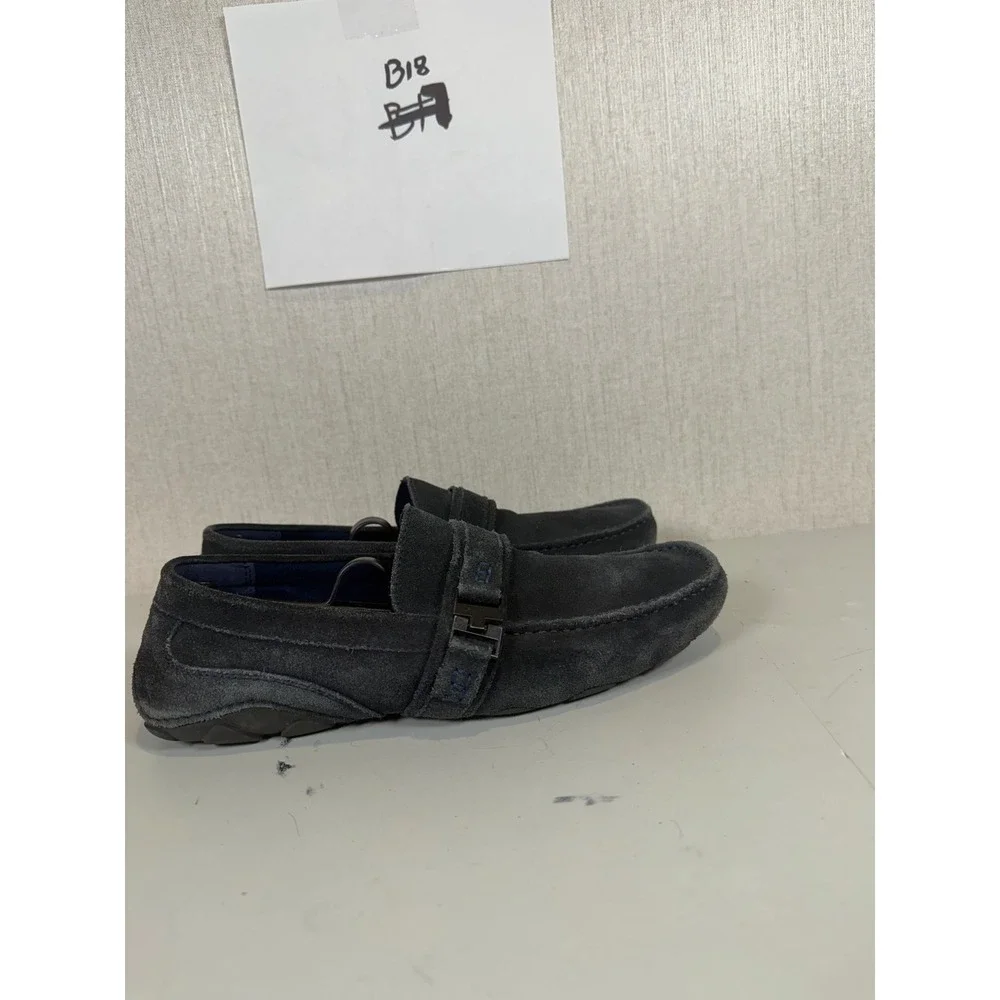 Kenneth Cole Reaction Toast me men size 8M‎ black leather upper